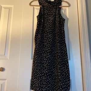 Black and White Pattern Dress